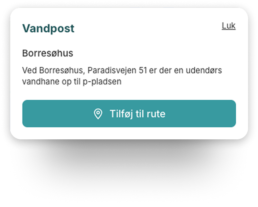 Vandpost-modal